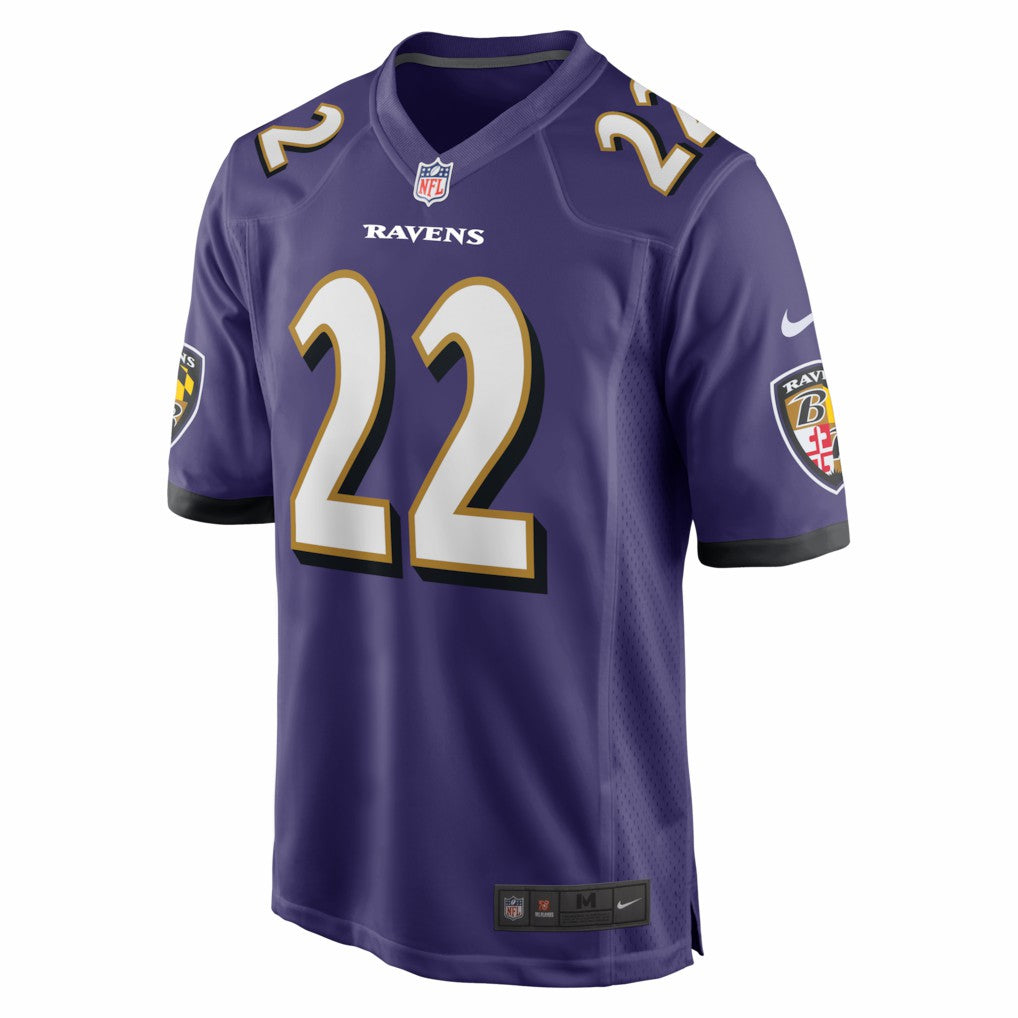 Derrick Henry  Game Player Jersey - Baltimore Ravens Jerseys