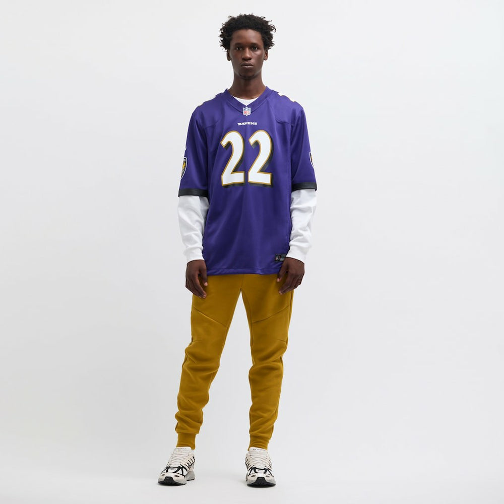 Derrick Henry  Game Player Jersey - Baltimore Ravens Jerseys