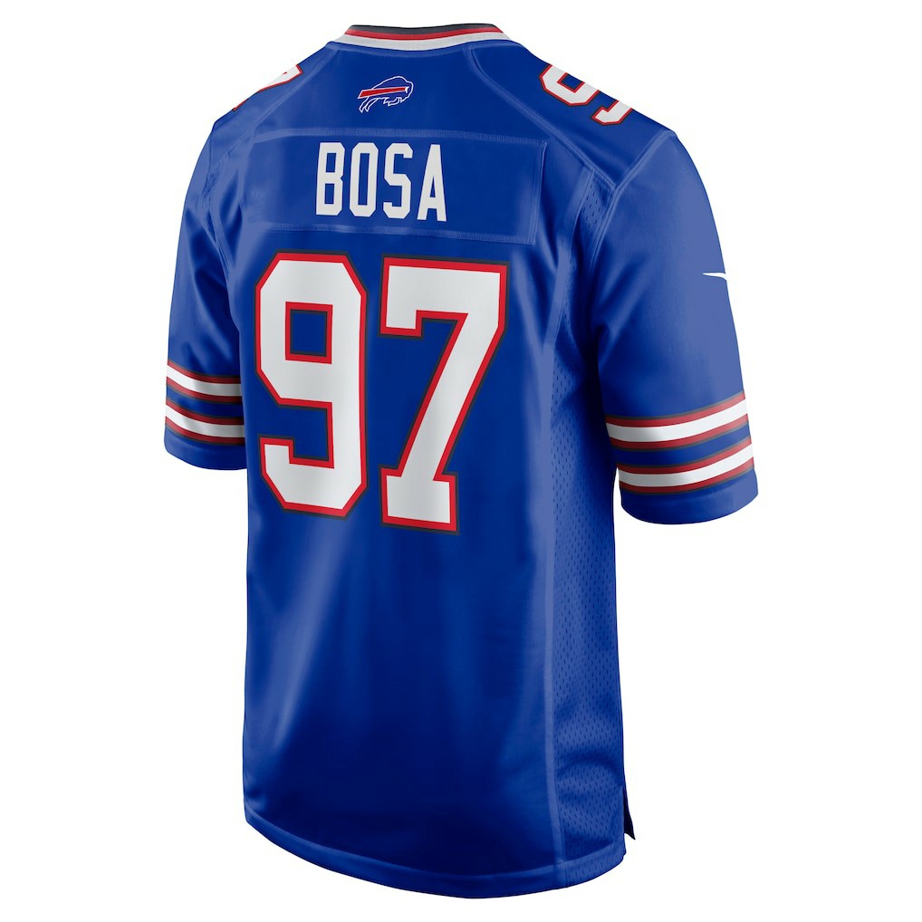 Joey Bosa  Game Player Jersey - Buffalo Bills Jerseys