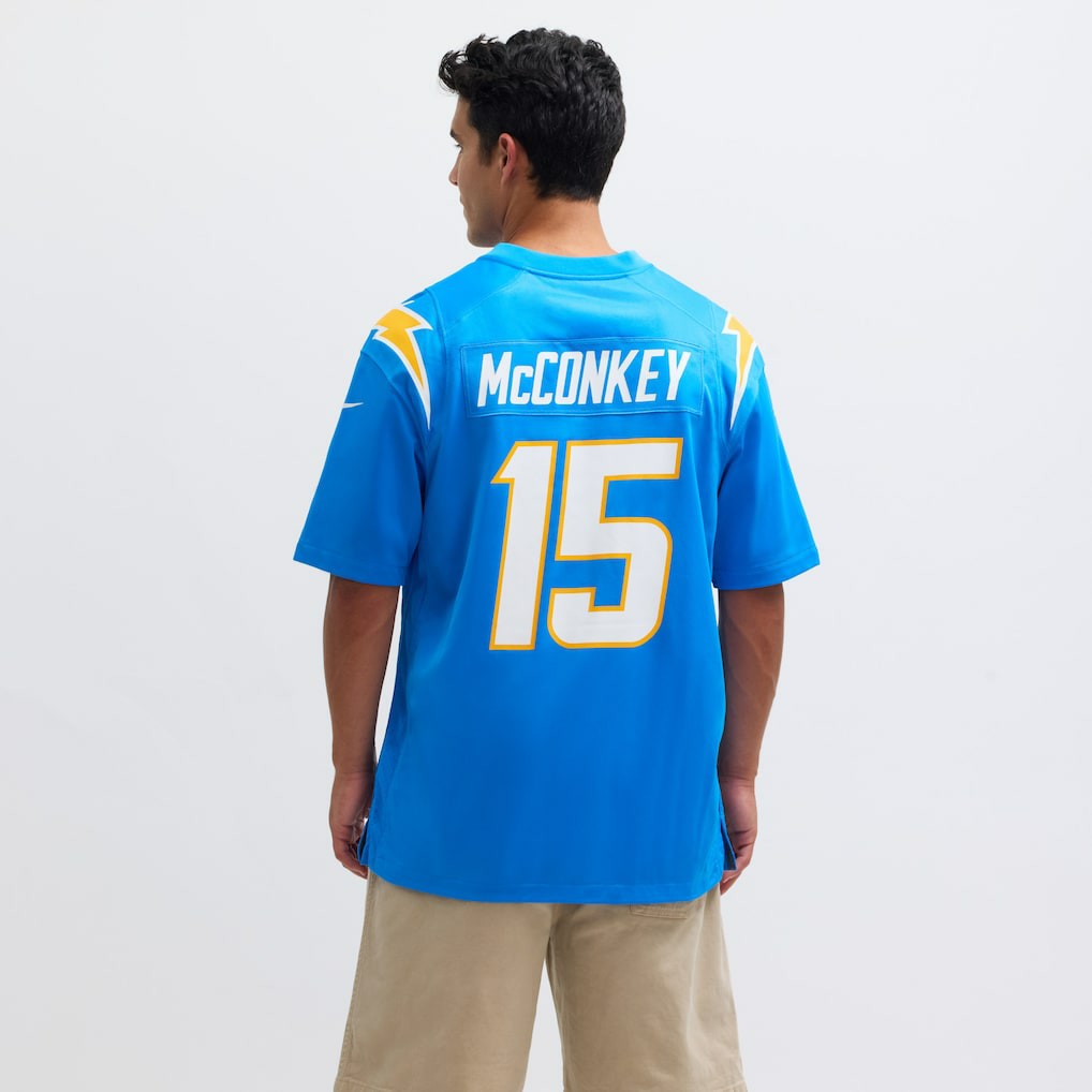 Ladd McConkey  Player Game Jersey - Los Angeles Chargers Jerseys