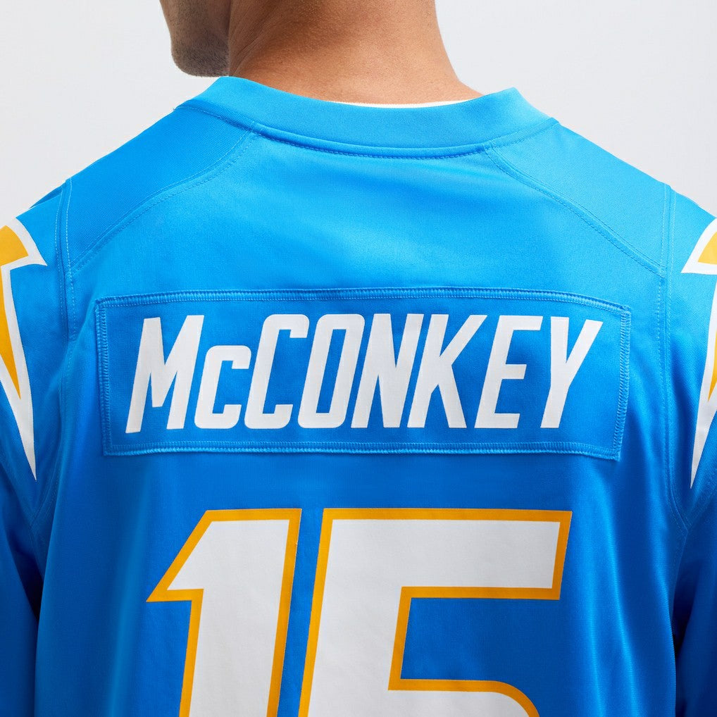 Ladd McConkey  Player Game Jersey - Los Angeles Chargers Jerseys