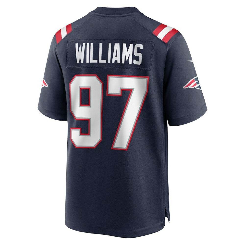 Milton Williams  Game Player Jersey - New England Patriots Jerseys