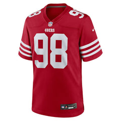 Mykel Williams  2025 NFL Draft First Round Pick Game Jersey - San Francisco 49ers Jerseys