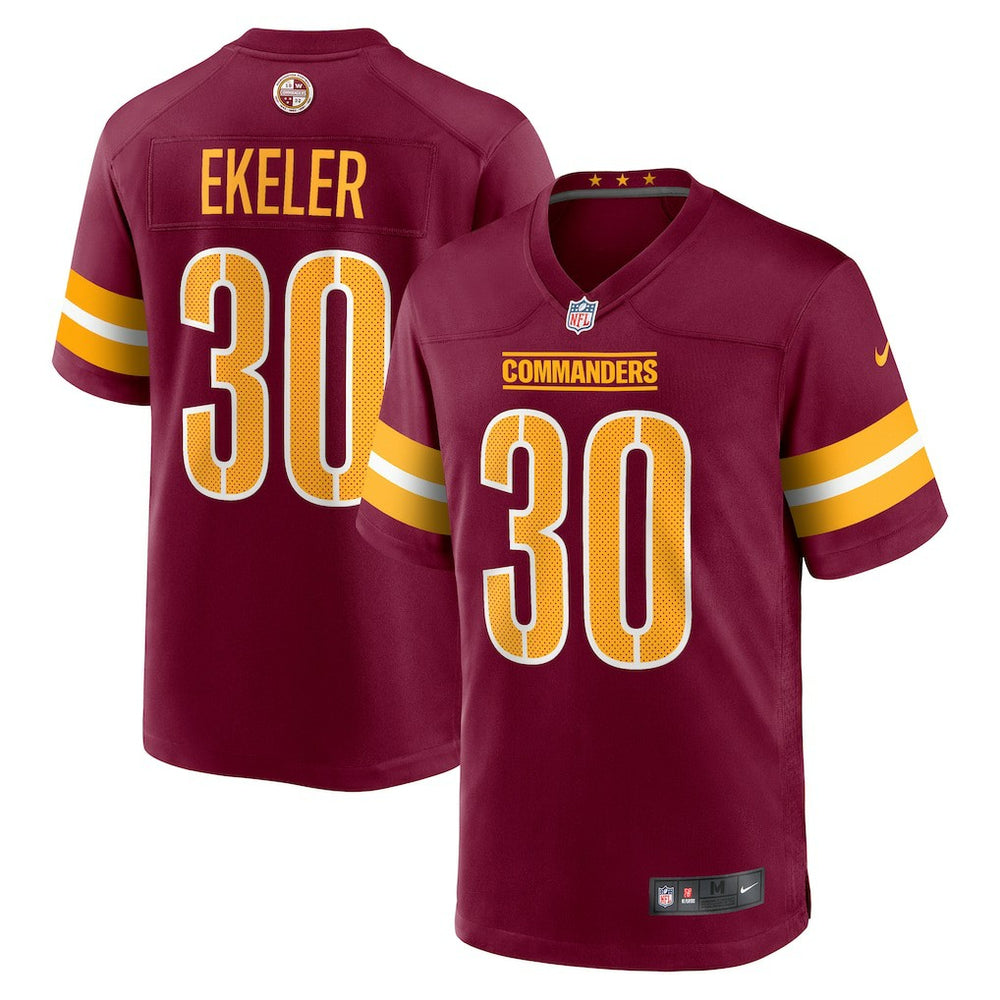 Austin Ekeler  Game Player Jersey - Washington Commanders Jerseys