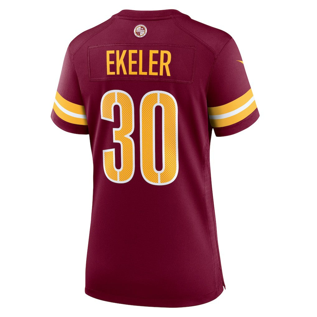 Austin Ekeler  Women's Game Player Jersey - Washington Commanders Jerseys
