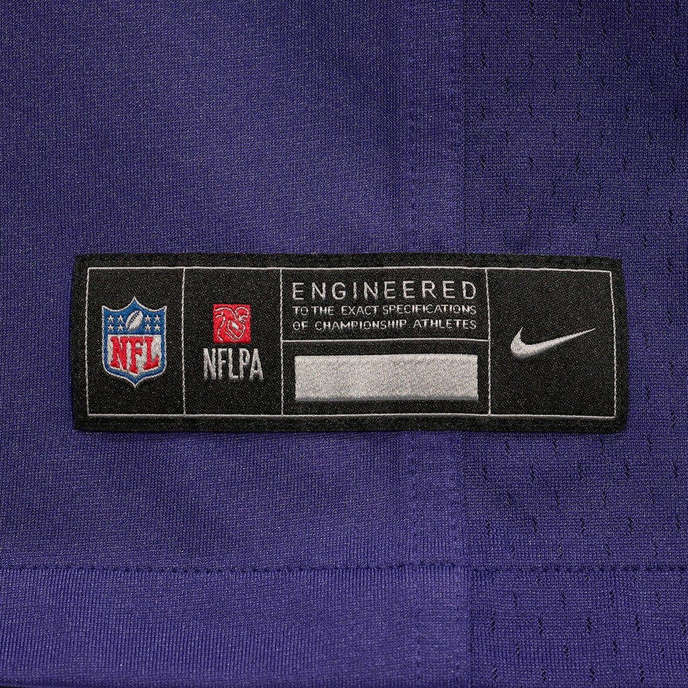 Malaki Starks  2025 NFL Draft First Round Pick Game Jersey - Baltimore Ravens Jerseys