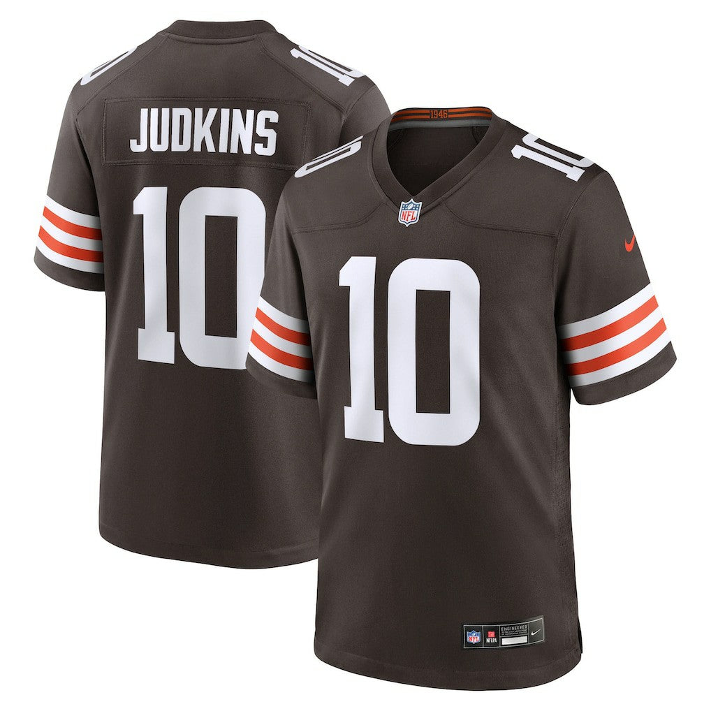 Quinshon Judkins  2025 NFL Draft Game Jersey - Cleveland Browns Jerseys
