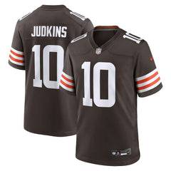 Quinshon Judkins  2025 NFL Draft Game Jersey - Cleveland Browns Jerseys