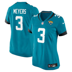 Jakobi Meyers  Women's Team Game Jersey - Jacksonville Jaguars Jerseys