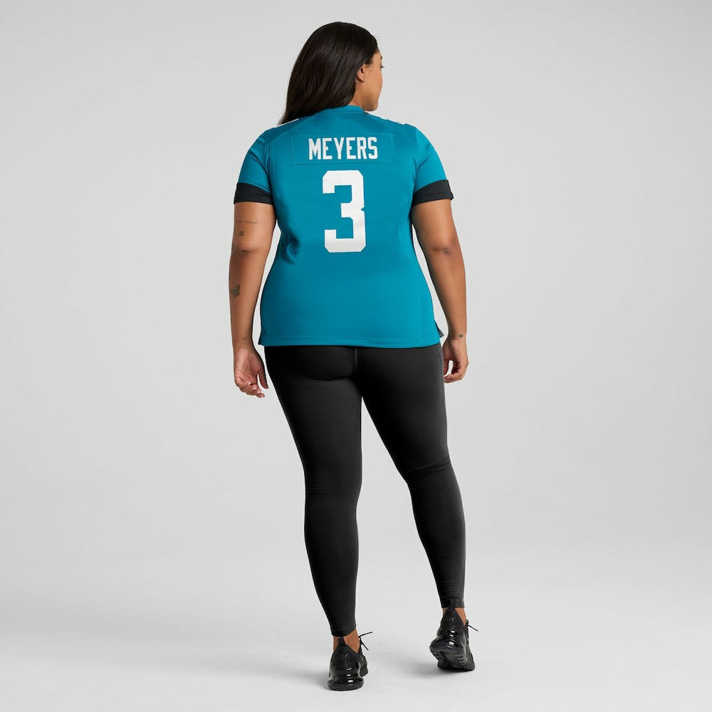 Jakobi Meyers  Women's Team Game Jersey - Jacksonville Jaguars Jerseys