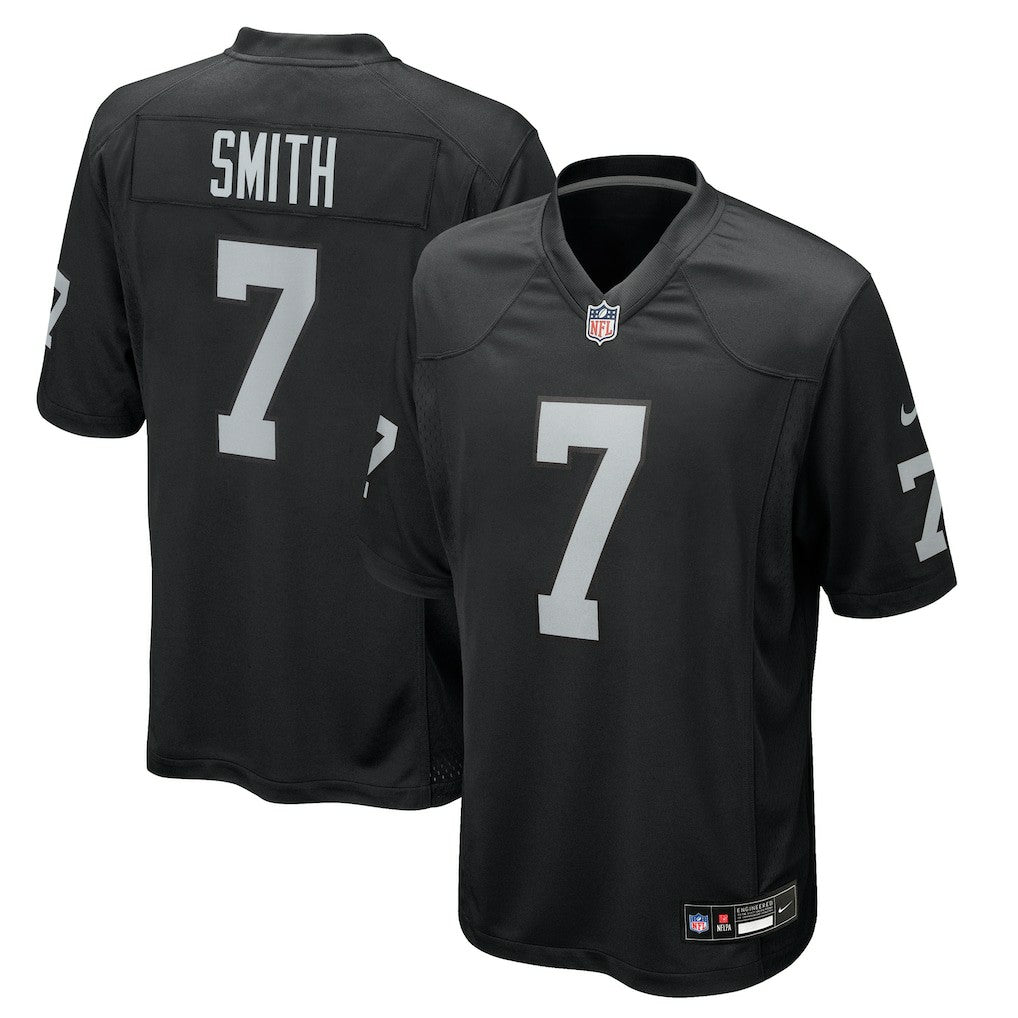 Geno Smith  Game Player Jersey - Las Vegas Raiders Jerseys