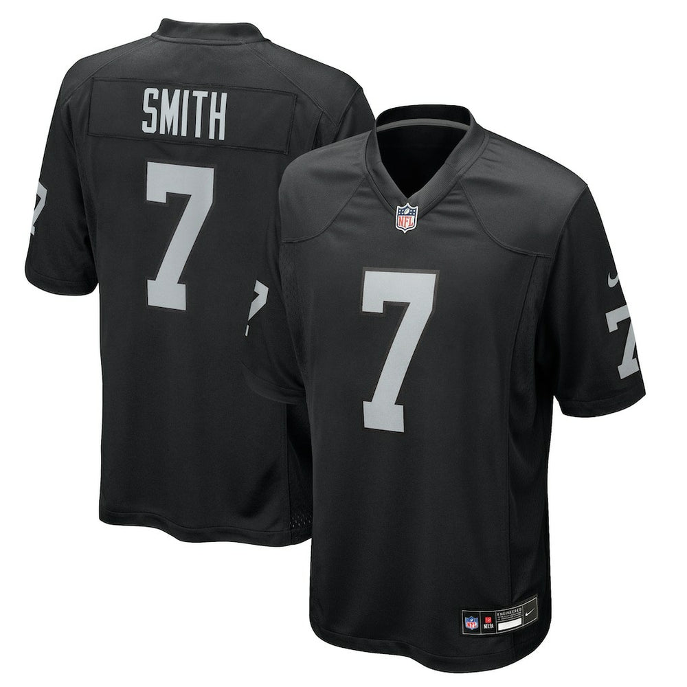 Geno Smith  Game Player Jersey - Las Vegas Raiders Jerseys