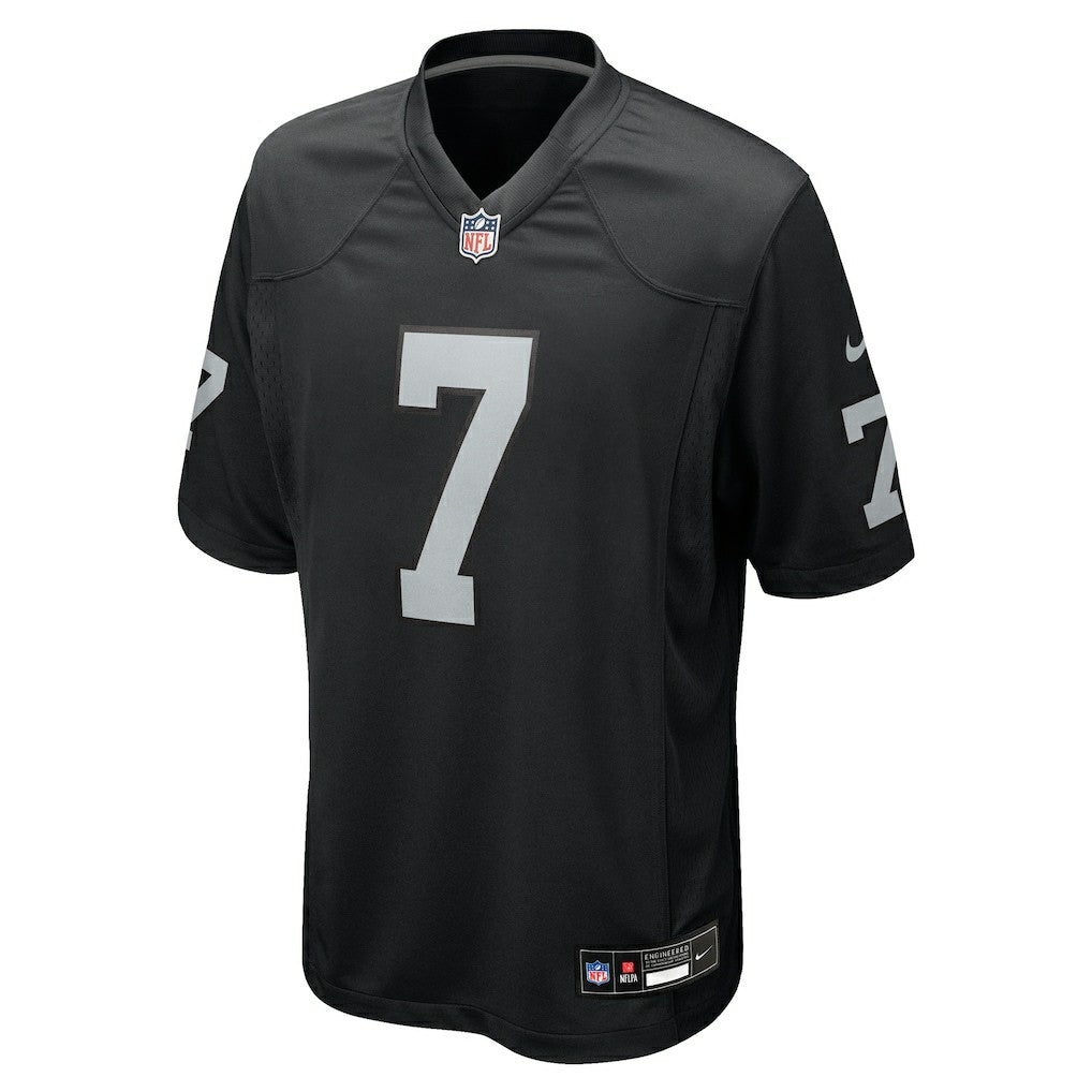 Geno Smith  Game Player Jersey - Las Vegas Raiders Jerseys