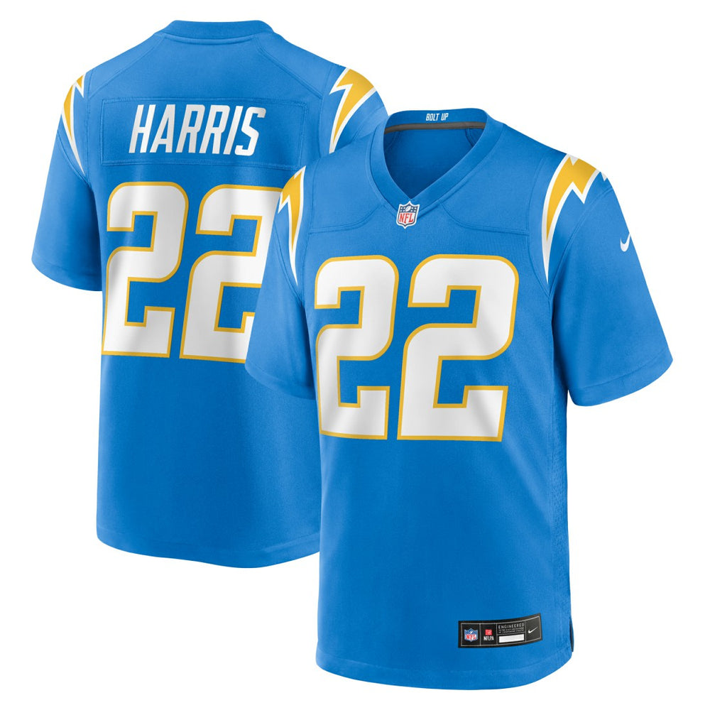 Najee Harris  Game Player Jersey - Los Angeles Chargers Jerseys