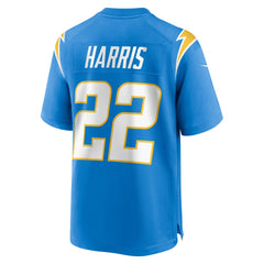 Najee Harris  Game Player Jersey - Los Angeles Chargers Jerseys