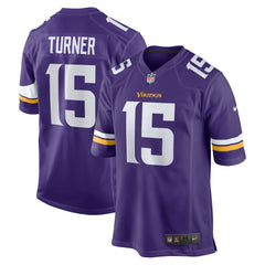 Dallas Turner  Player Game Jersey - Minnesota Vikings Jerseys