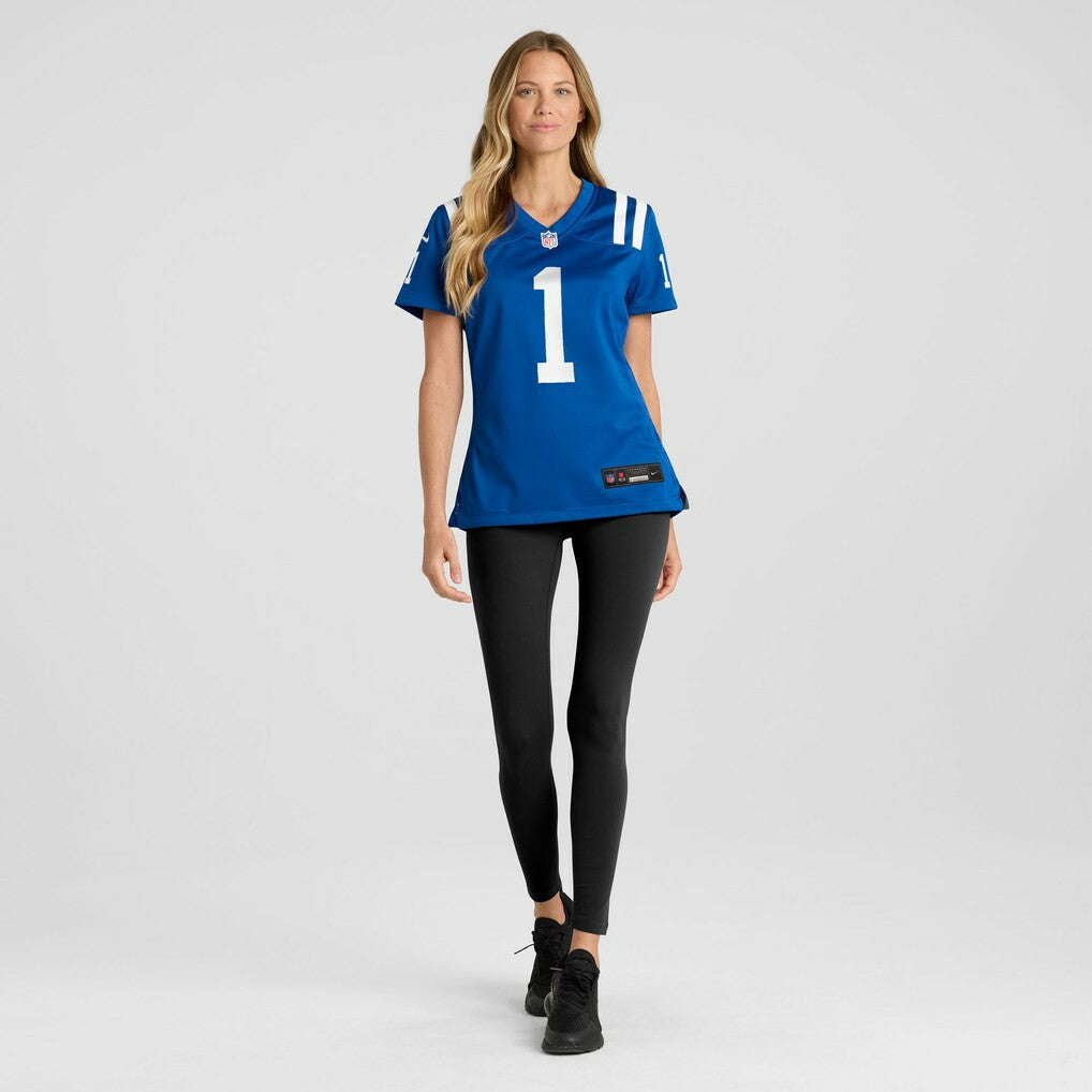Ahmad Sauce Gardner  Women's Team Game Jersey - Indianapolis Colts Jerseys