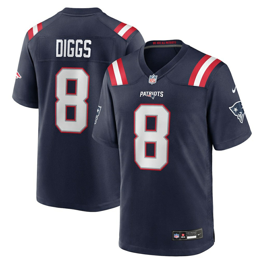 Stefon Diggs  Game Jersey - New England Patriots Jerseys
