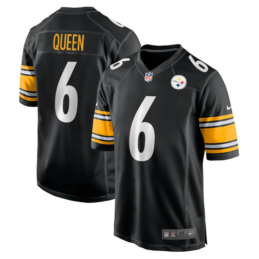 Patrick Queen  Game Player Jersey - Pittsburgh Steelers Jerseys