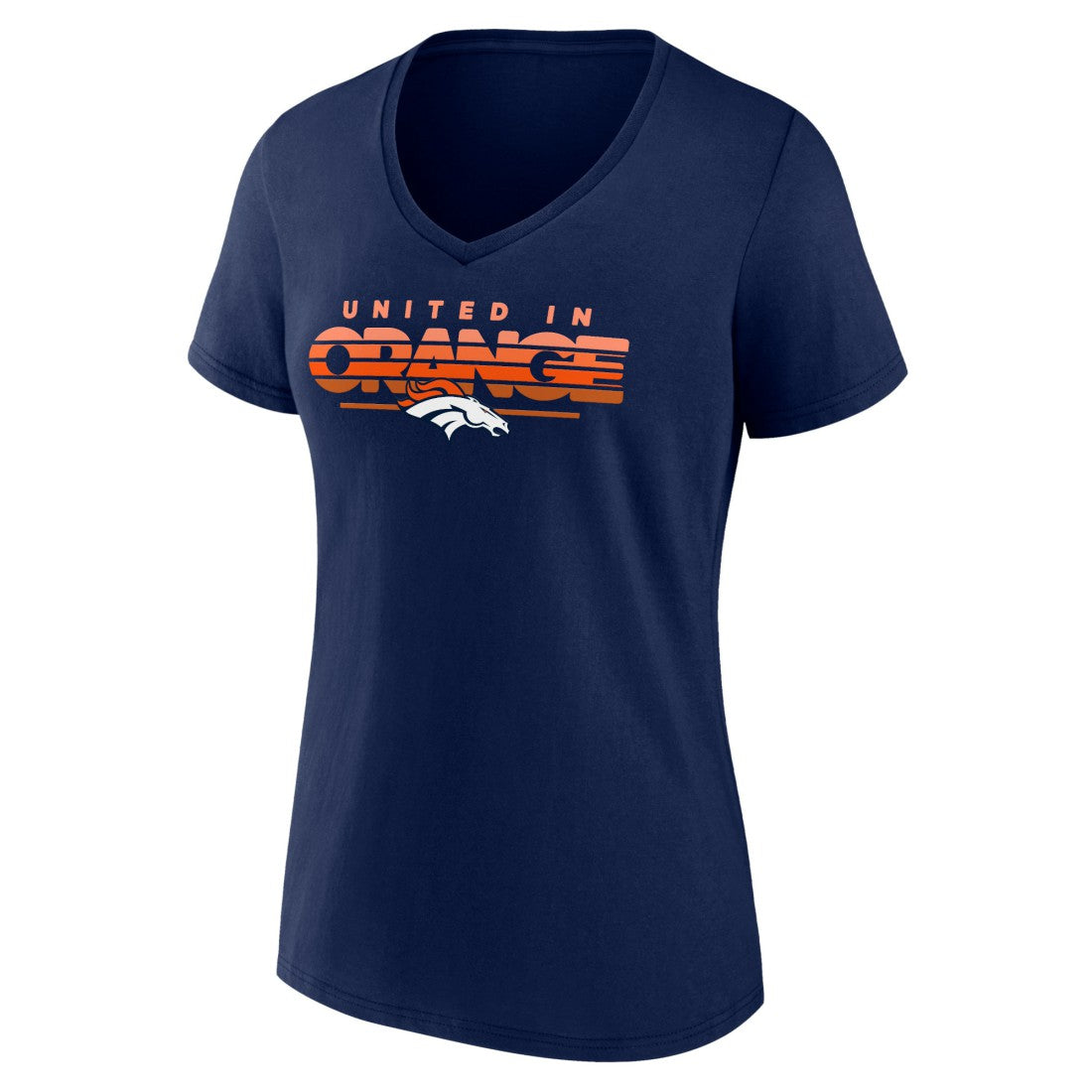 Women's Defensive Stand V-Neck T-Shirt - Denver Broncos T-shirts