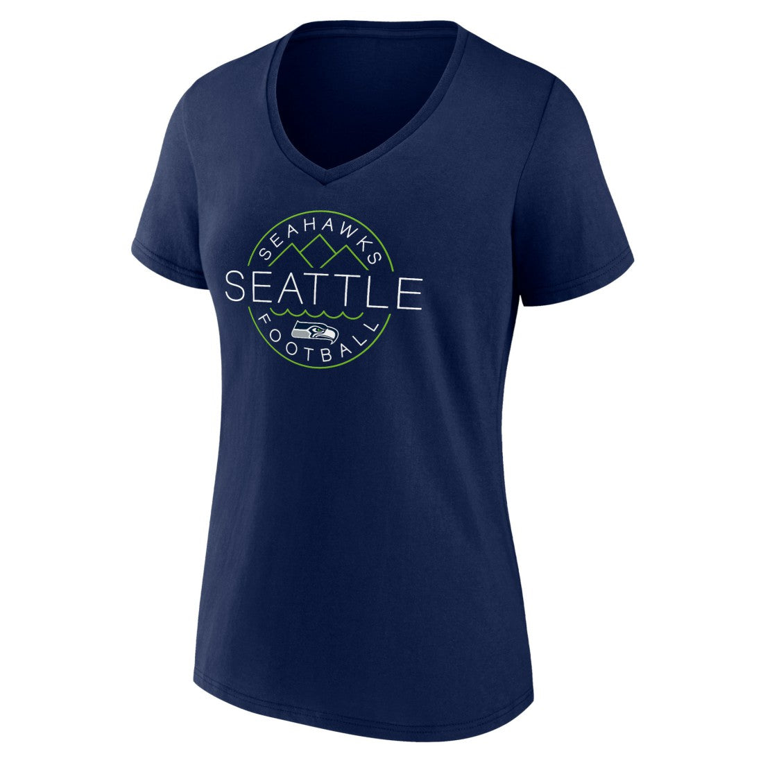 Women's Defensive Stand V-Neck T-Shirt - Seattle Seahawks T-shirts