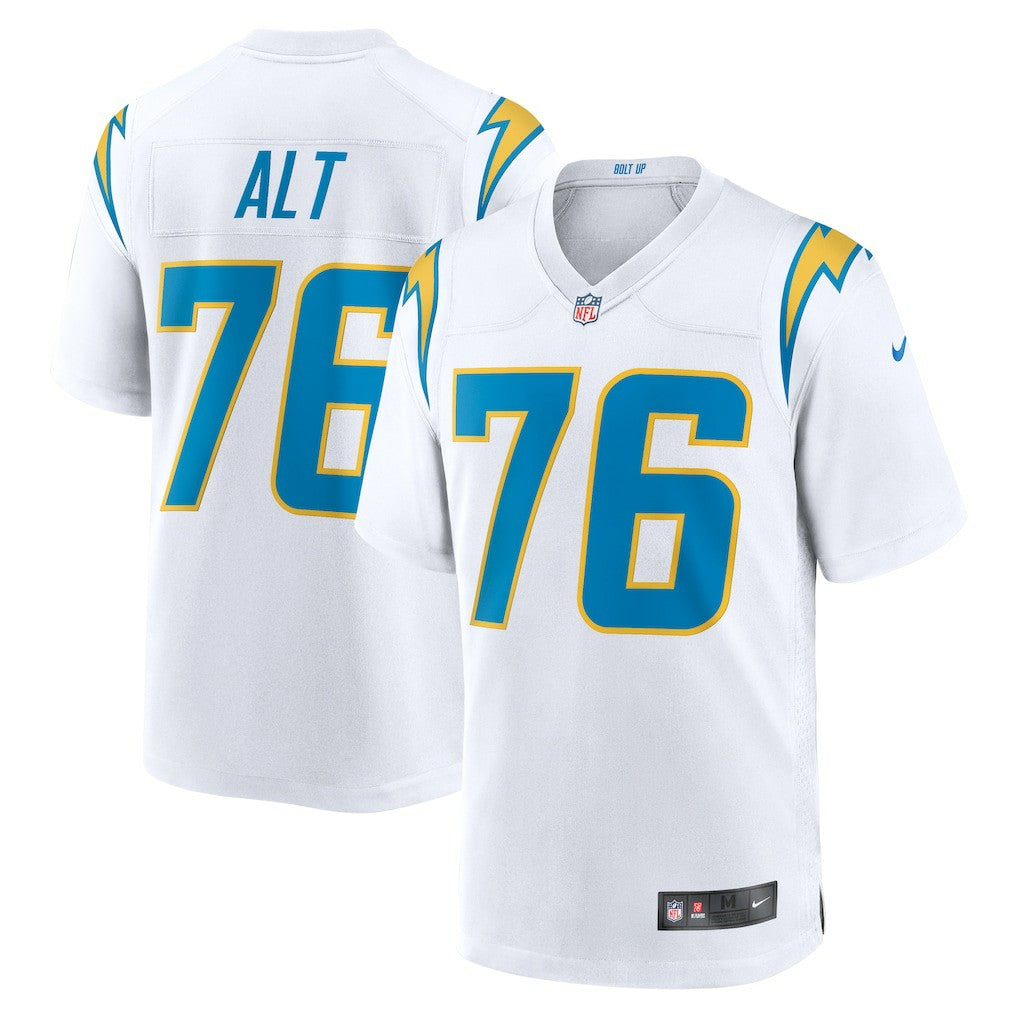 Joe Alt  Player Game Jersey - Los Angeles Chargers Jerseys