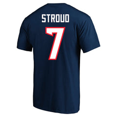 C.J. Stroud  Big & Tall Player Name & Number T-Shirt - Houston Texans T-shirts
