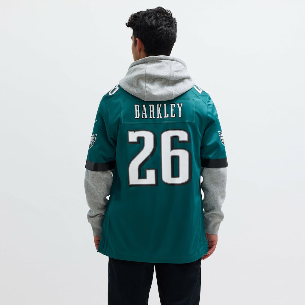 Saquon Barkley  Game Player Jersey - Philadelphia Eagles Jerseys