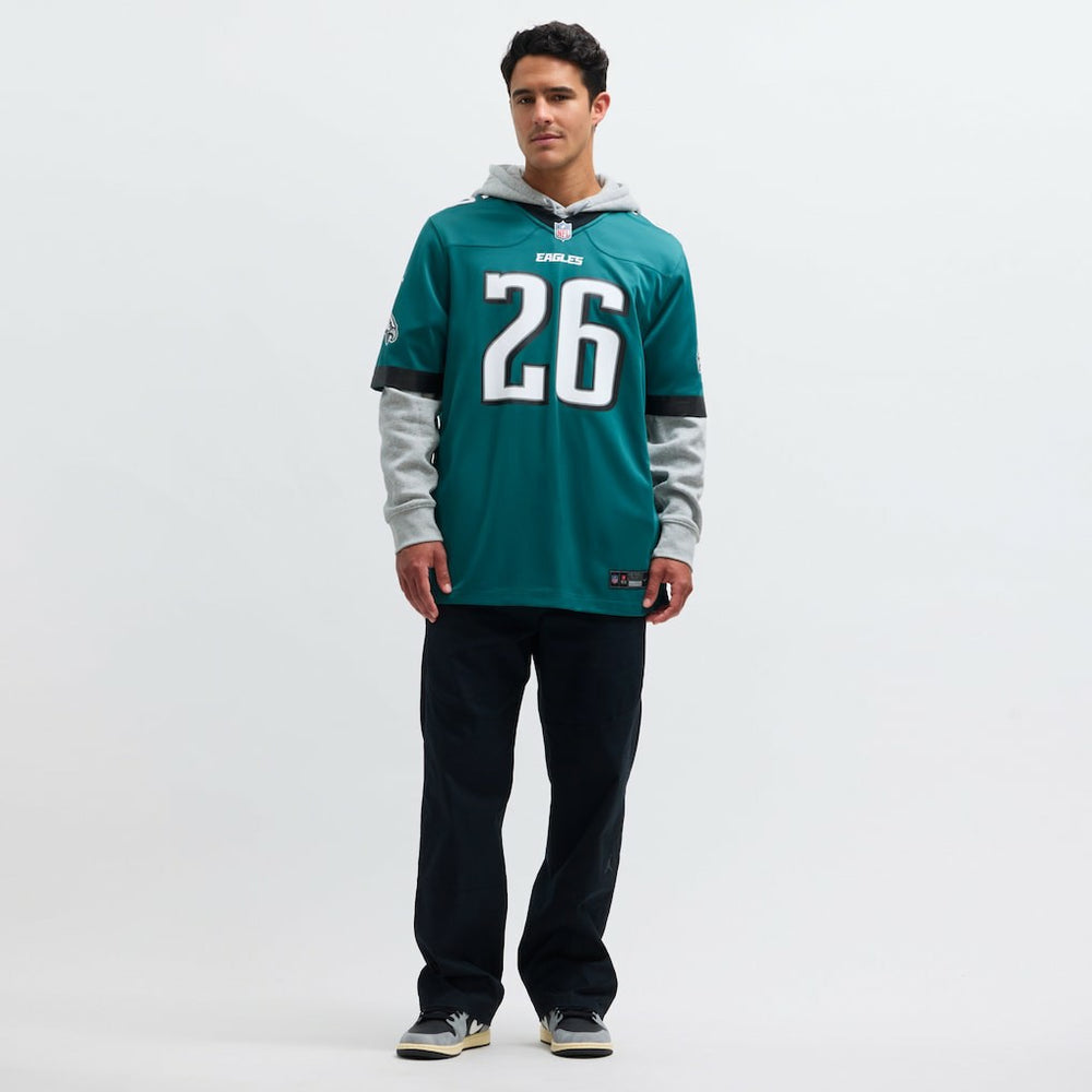 Saquon Barkley  Game Player Jersey - Philadelphia Eagles Jerseys