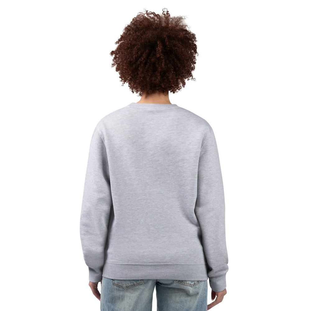 Heather Gray Cleveland Guardians G-III 4Her by Carl Banks Women's Team Logo Fleece Pullover Sweatshirt
