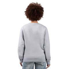 Heather Gray Los Angeles Angels G-III 4Her by Carl Banks Women's Team Logo Fleece Pullover Sweatshirt