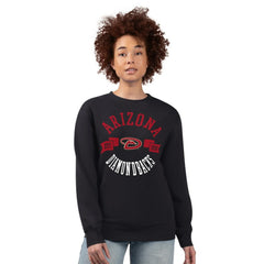 Black Arizona Diamondbacks G-III 4Her by Carl Banks Women's Team Logo Fleece Pullover Sweatshirt