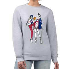 Heather Gray Texas Rangers G-III 4Her by Carl Banks Women's Baseball Girls Fleece Pullover Sweatshirt