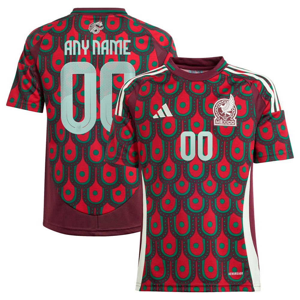 Mexico National Team Youth 2024 Home Replica Custom Jersey
