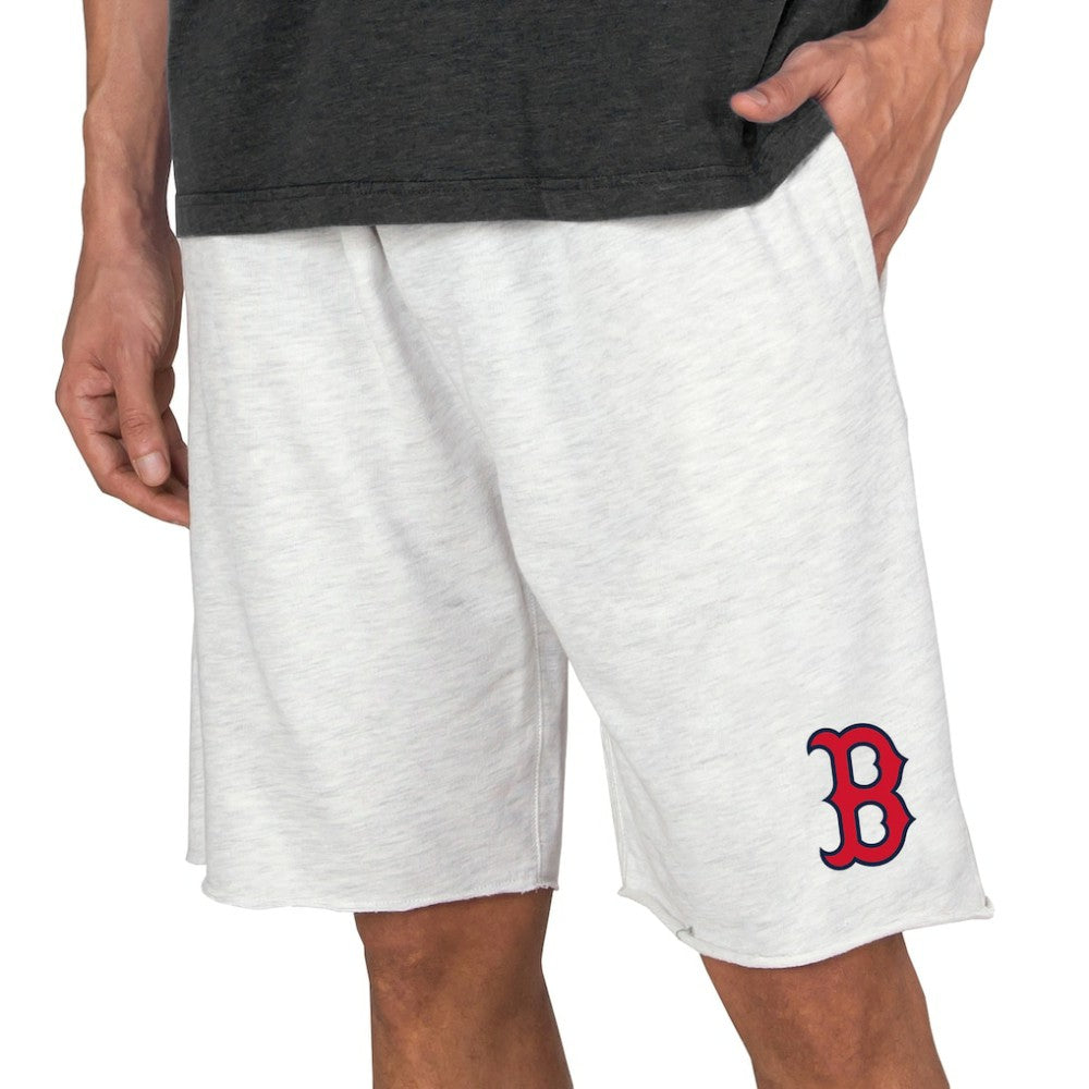 Oatmeal Boston Red Sox Concepts Sport Mainstream Terry Tri-Blend Shorts