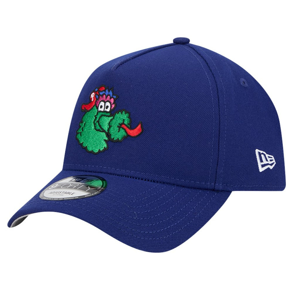 Royal Philadelphia Phillies New Era Phanatic 9FORTY A-Frame Adjustable Hat