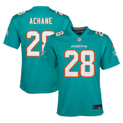 De’Von Achane  Youth Game Jersey - Miami Dolphins Jerseys