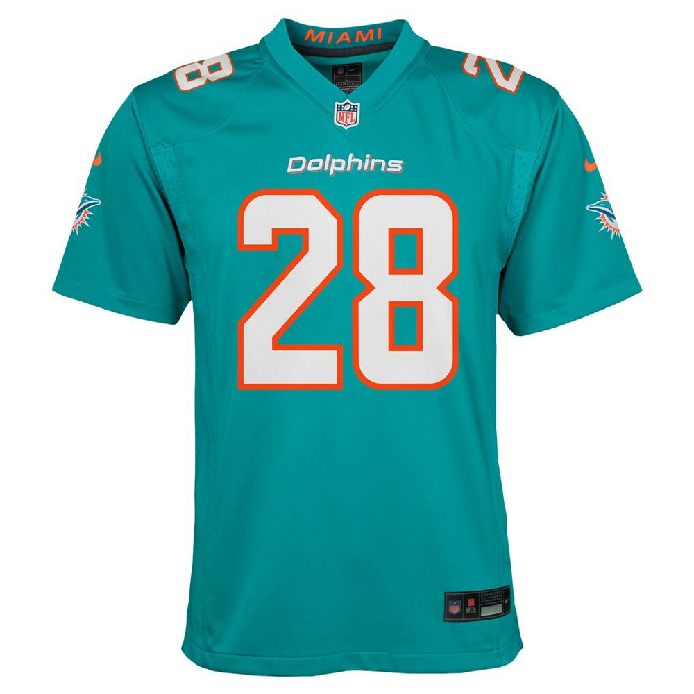 De’Von Achane  Youth Game Jersey - Miami Dolphins Jerseys