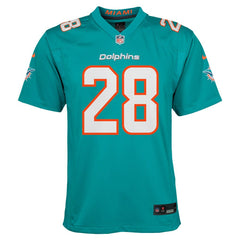 De’Von Achane  Youth Game Jersey - Miami Dolphins Jerseys