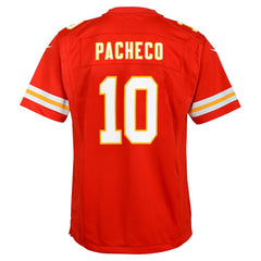 Isiah Pacheco  Youth Game Jersey - Kansas City Chiefs Jerseys