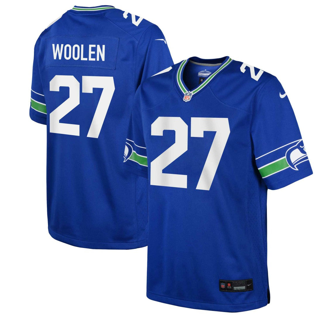 12th Fan  Youth Game Jersey - Seattle Seahawks Jerseys