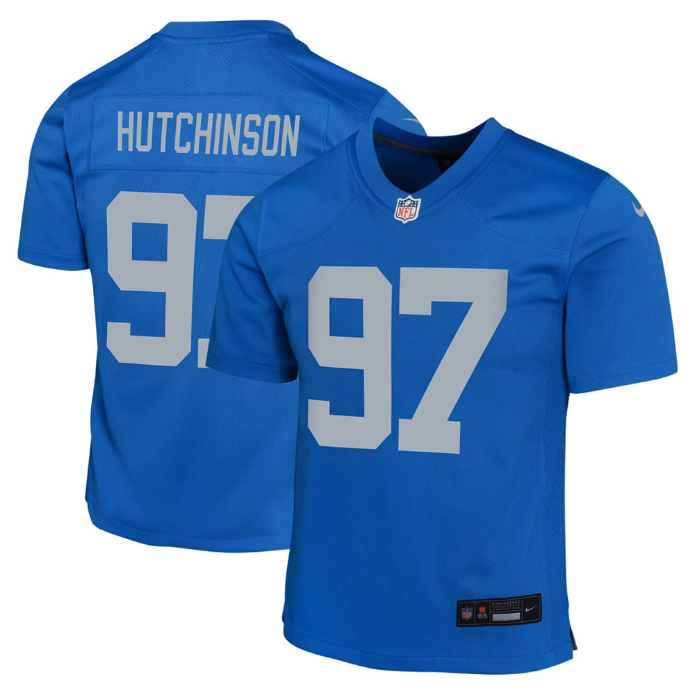 Aidan Hutchinson  Youth Game Jersey - Detroit Lions Jerseys