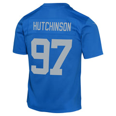 Aidan Hutchinson  Youth Game Jersey - Detroit Lions Jerseys