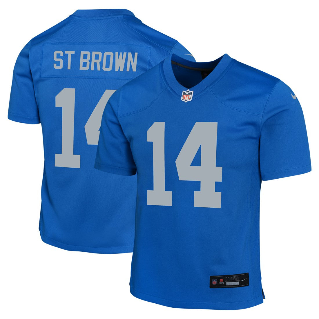 Amon-Ra St. Brown  Youth Game Jersey - Detroit Lions Jerseys