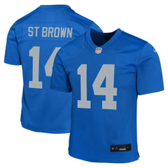 Amon-Ra St. Brown  Youth Game Jersey - Detroit Lions Jerseys