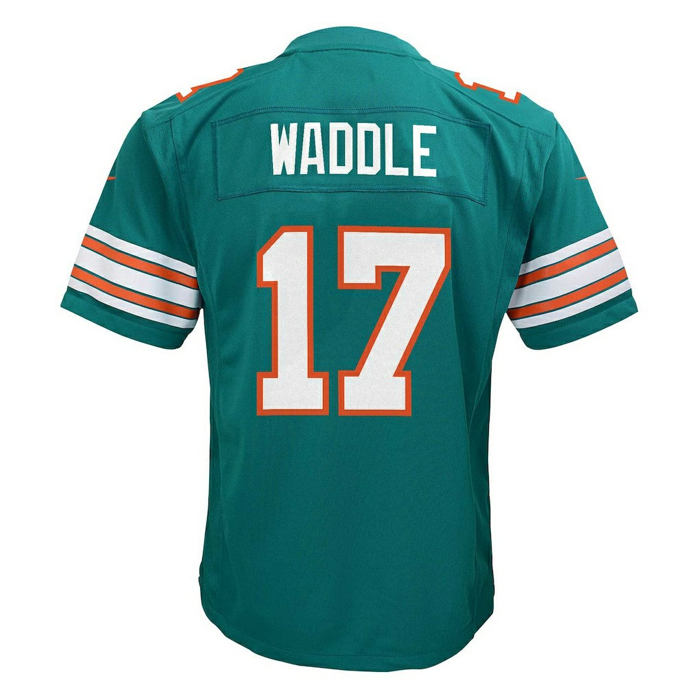 Jaylen Waddle  Youth Game Jersey - Miami Dolphins Jerseys