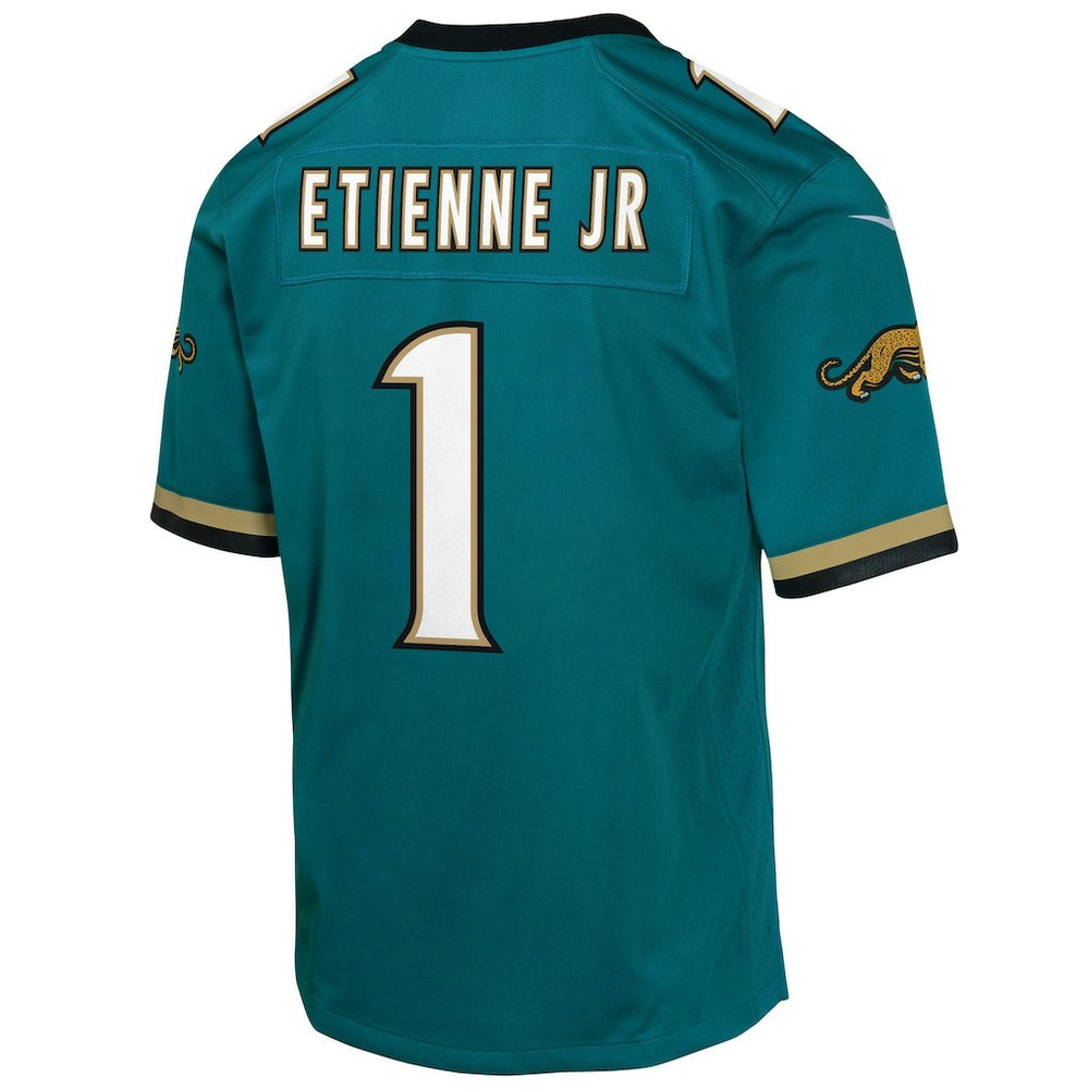 Travis Etienne  Youth Game Jersey - Jacksonville Jaguars Jerseys