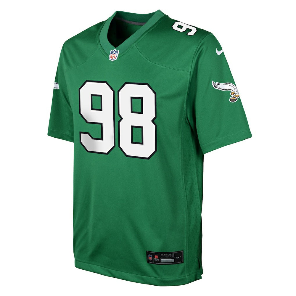 Jalen Carter  Youth Game Jersey - Philadelphia Eagles Jerseys