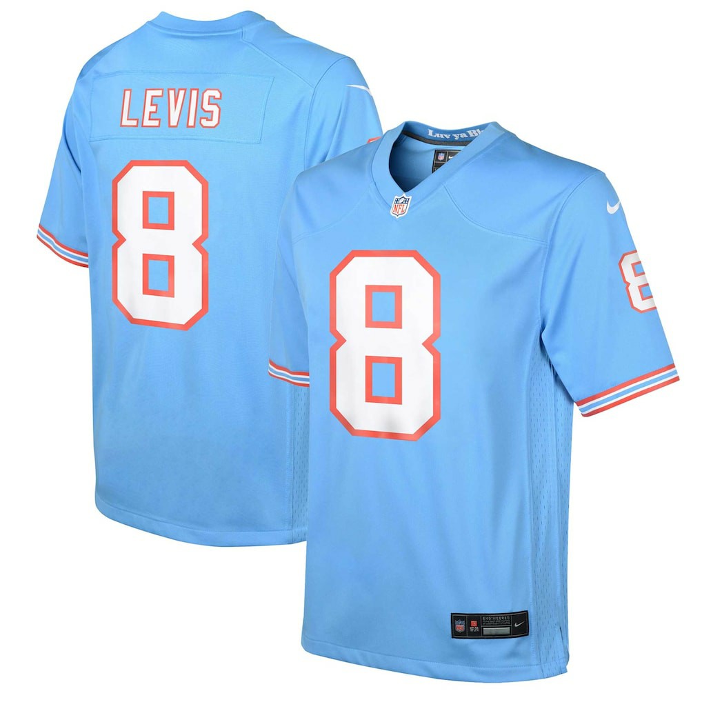 Will Levis  Youth Game Jersey - Tennessee Titans Jerseys