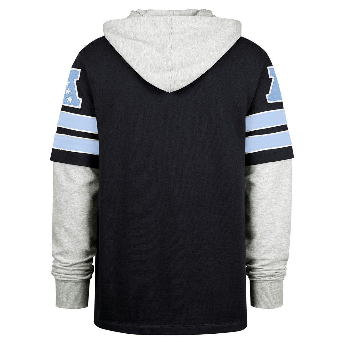 '47 Double Header Blitz Cornerback Pullover Hoodie - Tennessee Titans Hoodies